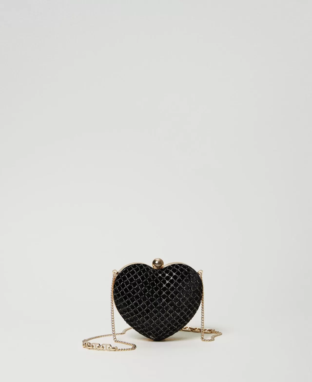 TWINSET Milano Clutch „Coup De Coeur“ Aus Besticktem Samt