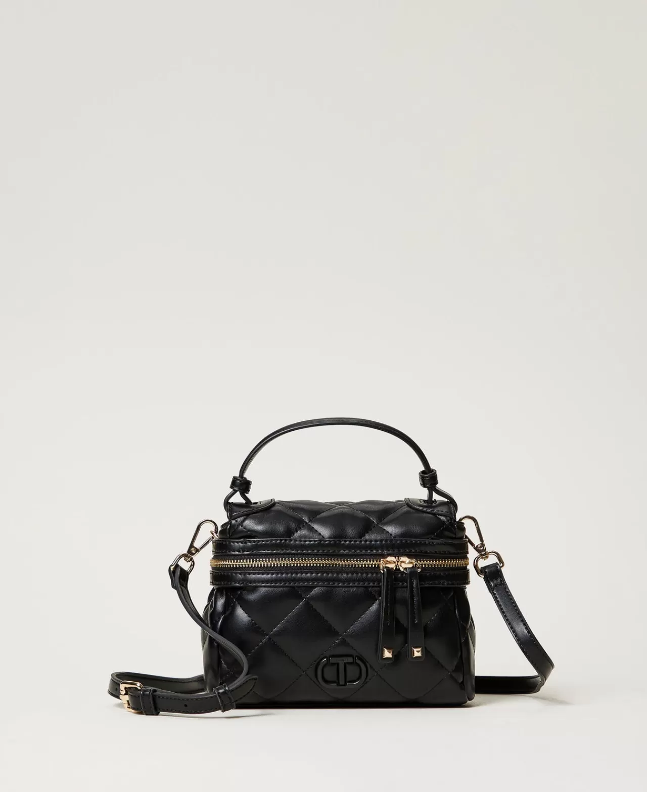 TWINSET Milano Kleine Top-Handle-Bag „Cécile“ Mit Steppmotiv