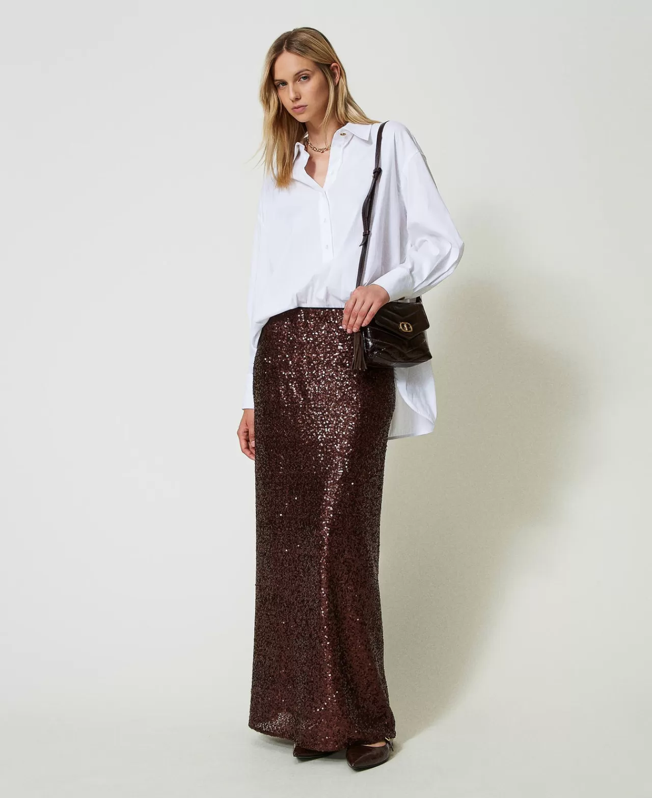 TWINSET Milano Maxi-Paillettenrock