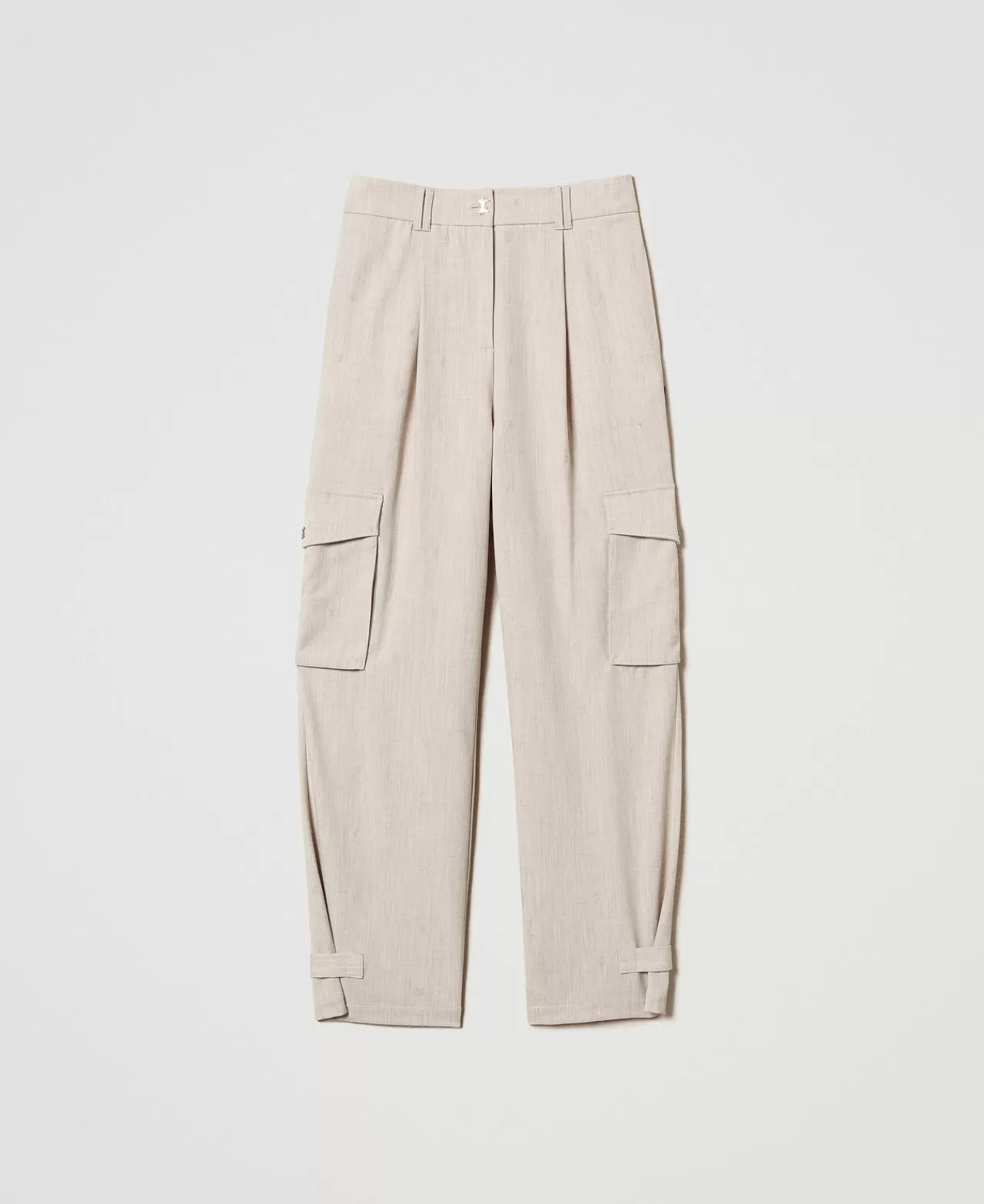 TWINSET Milano MYFO Cargohose Mit Stickerei