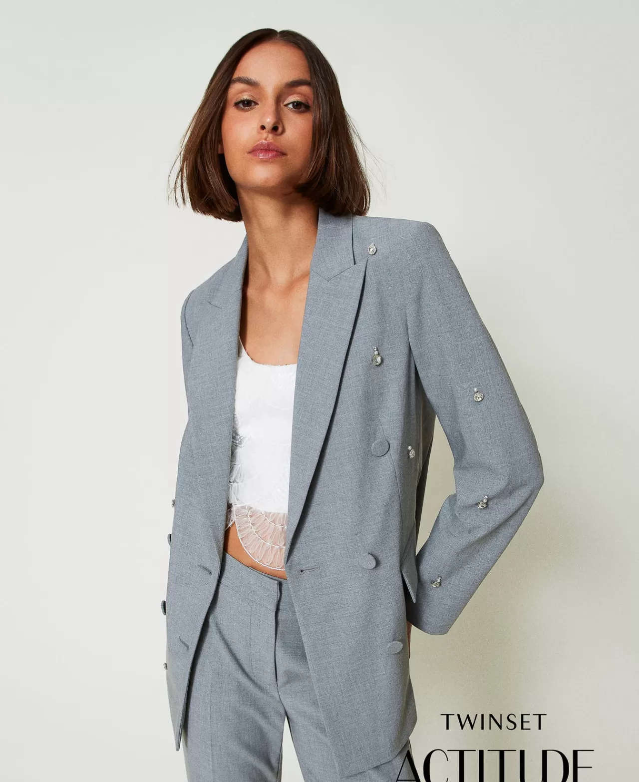 TWINSET Milano Von Hand Bestickter Blazer